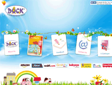 Tablet Screenshot of duckbabycare.com